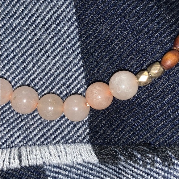 Wood and Stone Canvas Natural elementals necklace - Picture 4 of 4